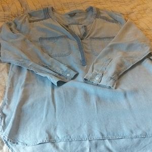 NWOT tencel denim tunic